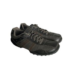 Skechers Mens SN 301 Relaxed Fit Black Men's Casual Sneakers Shoes Size 11